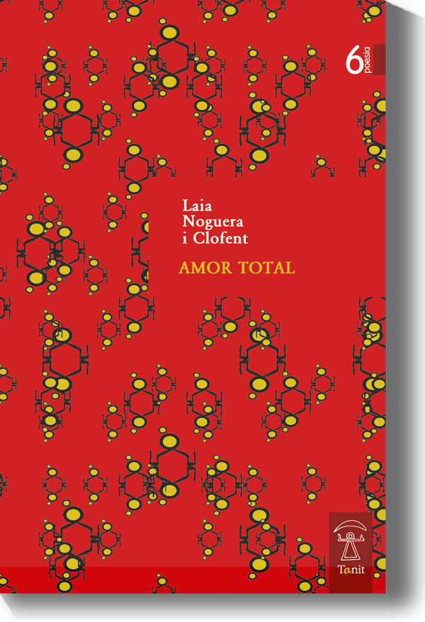 Portada del llibre de poesia i teatre Amor total, de Laia Noguera